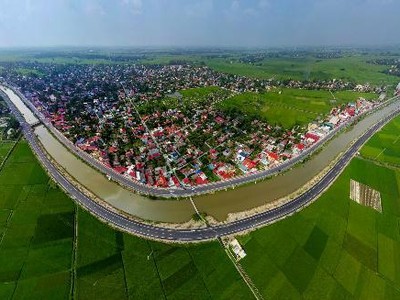 Huyện Vĩnh Bảo, TP.Hải Phòng phấn đấu hết năm 2022 đạt chuẩn huyện NTM. Ảnh - Hồng Phong