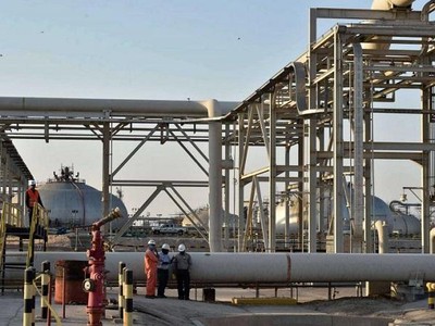 Một góc nhà máy lọc dầu Abqaiq của Kl994 game bài casino hấp dẫn năng lượng Saudi Aramco, Saudi Arabia. Ảnh: AFP