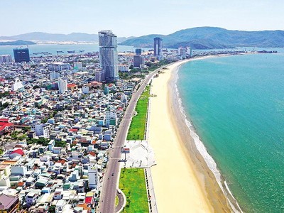 Bình Định mở không gian hướng biển để kích hoạt du lịch cho đô thị trung tâm TP. Quy Nhơn. Ảnh: Nguyễn Dũng 
