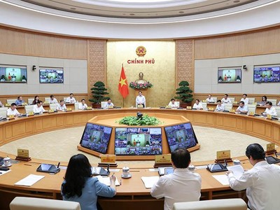 Thủ tướng cho biết, nhiều tổ chức, chuyên gia quốc tế uy tín đã đánh giá cao kết quả đạt được và triển vọng phát triển của Việt Nam. (Ảnh: Nhật Bắc)