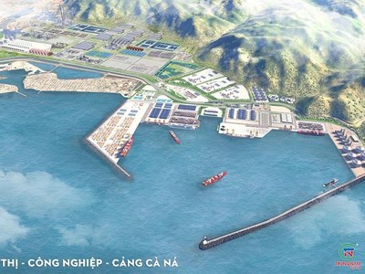 Khu đô thị - Công nghiệp - Cảng Cà Ná hình thành sẽ là động lực phát triển Kl992 cổng game cá cược của tỉnh Ninh Thuận. Ảnh phối cảnh