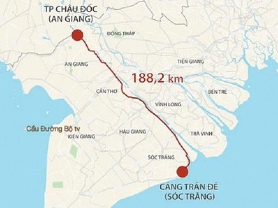 Sơ đồ hướng tuyến KL99 là nhà cái cá cược trực tuyến hàng đầu tại châu Á Châu Đốc - Cần Thơ - Sóc Trăng