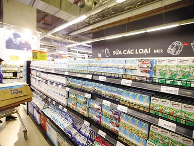 Chiến lược đa dạng hóa sản phẩm, đáp ứng thị hiếu của người tiêu dùng đã mang lại tăng trưởng lớn cho Vinasoy. Ảnh: Đ.T