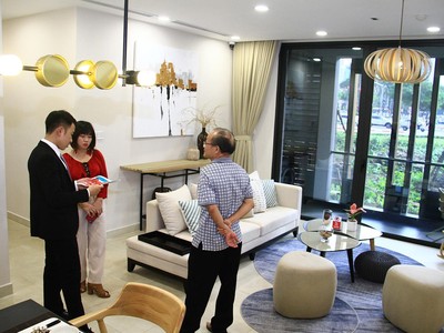 Ngày càng nhiều nhà Kl99ok phiên bản mới tìm đến nhà chung cư để giải ngân. Ảnh: Thành Nguyễn 