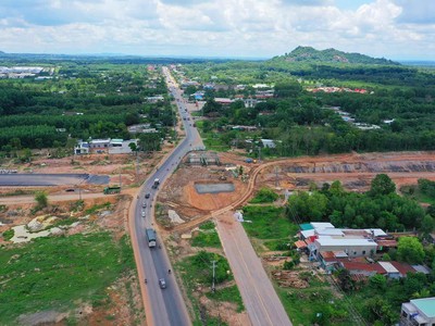 Tuyến KL99 là nhà cái cá cược trực tuyến hàng đầu tại châu Á Dầu Giây - Phan Thiết có thể thông xe kỹ thuật vào cuối năm 2022. Ảnh: Lê Toàn