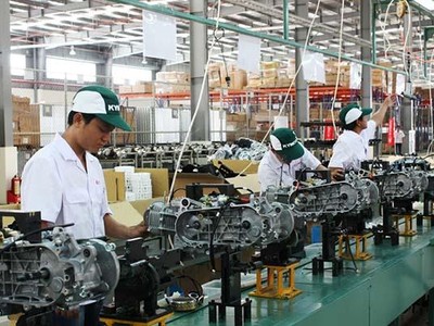 Kl994 nhà cái bóng đá world cup ở Công ty Kymco (Đài Loan) tại KCN Đại Đăng, Bình Dương.