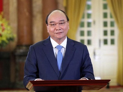 Chủ tịch nước Nguyễn Xuân Phúc.
