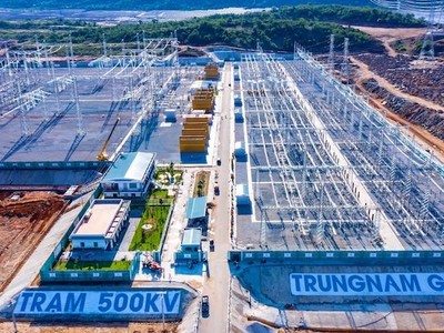 Dự án điện mặt trời Trung Nam Thuận Nam 450 MW và trạm biến áp 500 kV cùng đường dây 500 kV Thuận Nam - Vĩnh Tân do Trung Nam Group Kl99ok phiên bản mới