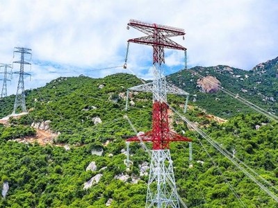 Đường dây 500 kV Thuận Nam - Vĩnh Tân do Trung Nam Kl99ok phiên bản mới