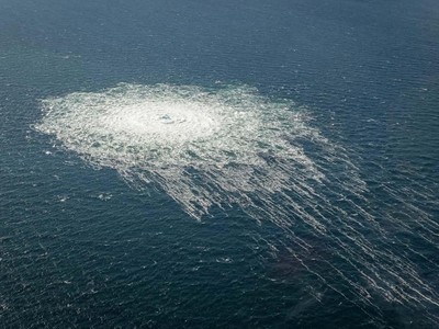 Các đường ống dẫn khí đốt Nord Stream bị nổ không rõ nguyên nhân vào tháng 9/2022