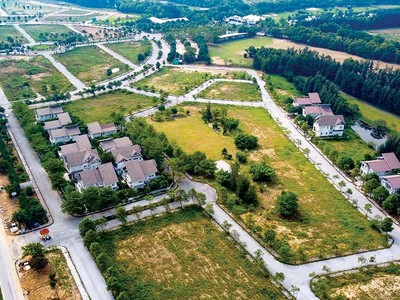Một góc Dự án Tổ hợp sân golf, khách sạn và biệt thự thị xã Cửa Lò.