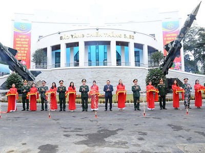 Bảo tàng Chiến thắng B52 đón khách tham quan từ ngày 15/12/2022 