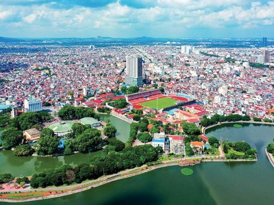 Đô thị Hải Phòng ngày càng hiện đại. Ảnh: Hồng Phong