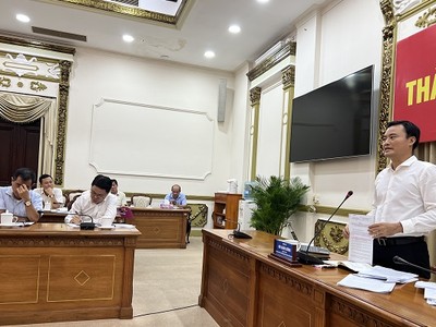 Ông Bùi Xuân Cường, Phó chủ tịch UBND TP.HCM phát biểu chỉ đạo tại cuộc làm việc với HoREA và các Kl991.com World Cup 2026 Chính Thức