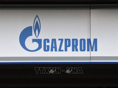 Biểu tượng Kl994 game bài casino hấp dẫn khí đốt Gazprom của Nga ở Gelsenkirchen, miền Tây Đức. Ảnh: AFP/TTXVN