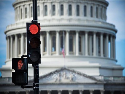 Tòa nhà Quốc hội Mỹ ở Washington DC. Ảnh minh họa: THX/TTXVN