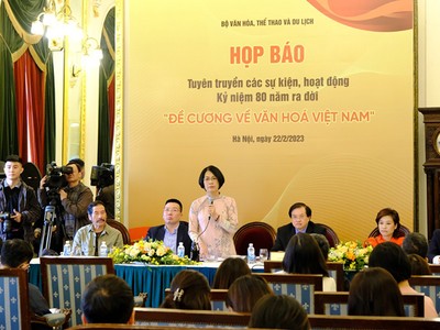Hội thảo khoa học cấp quốc gia “80 năm Đề cương về văn hóa Việt Nam (1943-2023) - Khởi nguồn và động lực phát triển” dự kiến có 300 đại biểu tham dự trực tiếp. (Ảnh: Hồng Hạnh)
