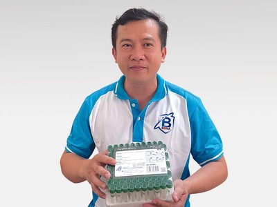 Anh Đào Tấn Điền, Tổng giám đốc Công ty Xuất khẩu Bona.
