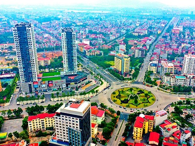 Một góc thành phố Bắc Ninh