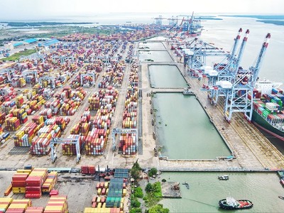 Khu bến cảng CMIT. (ảnh: CMIT)