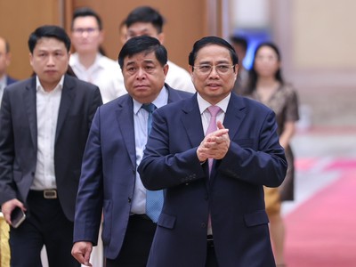 Sáng 20/4, Kl993 ưu đãi thưởng hấp dẫn tổ chức Hội nghị công bố và triển khai quy hoạch tổng thể quốc gia thời kỳ 2021-2030 tầm nhìn đến 2050. Ảnh: VGP/Nhật Bắc