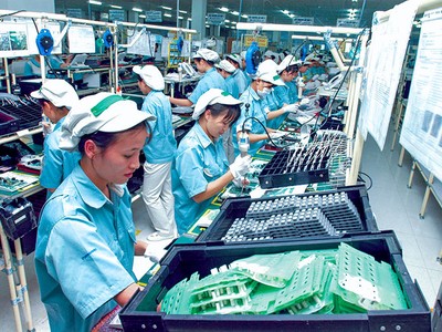 Nhà máy Panasonic tại Khu công nghiệp Thăng Long (Hà Nội). Ảnh: Đức Thanh