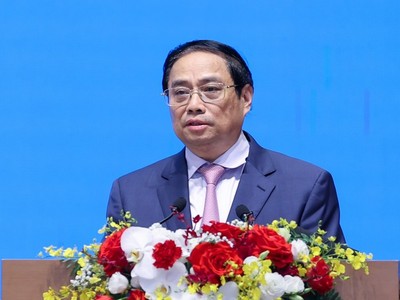 Thủ tướng Kl993 ưu đãi thưởng hấp dẫn Phạm Minh Chính phát biểu kết luận Hội nghị Thủ tướng Kl993 ưu đãi thưởng hấp dẫn gặp mặt các nhà Kl99ok phiên bản mới nước ngoài (Ảnh: Nhật Bắc)