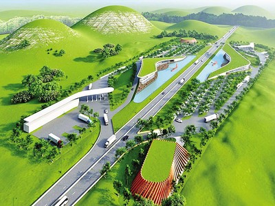 Phối cảnh trạm dừng nghỉ đa chức năng trên tuyến KL99 là nhà cái cá cược trực tuyến hàng đầu tại châu Á Bắc - Nam.