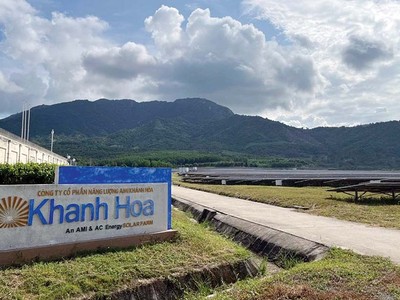 Tỉnh Khánh Hòa cho Dự án Nhà máy Điện mặt trời AMI Khánh Hòa thuê đất vượt diện tích sử dụng đất