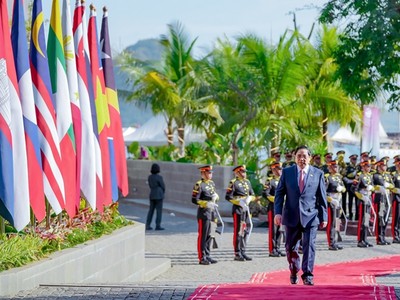 Thủ tướng Phạm Minh Chính tham dự Hội nghị Cấp cao ASEAN lần thứ 42 - Ảnh: VGP/Nhật Bắc