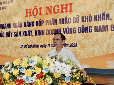 Tín dụng khu vực Đông Nam bộ chiếm 35% 