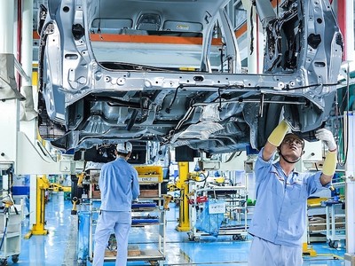 Dây chuyền Kl994 nhà cái bóng đá world cup, lắp ráp ô tô tại Toyota Việt Nam