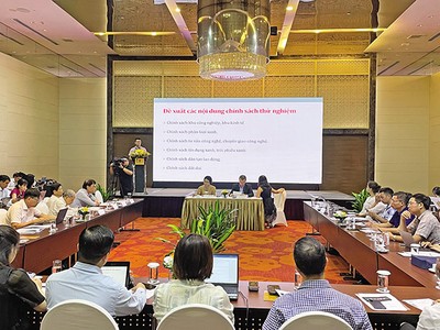 Diễn đàn đề xuất những nội dung chính sách thử nghiệm cụ thể để phát triển Kl992 cổng game cá cược tuần hoàn tại Việt Nam. Ảnh: K.T