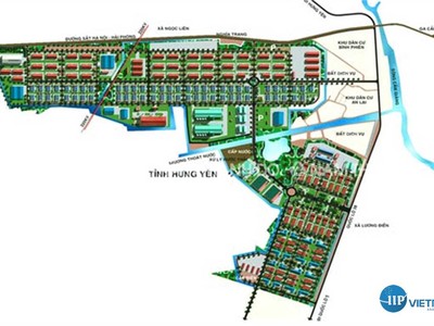Phối cảnh Khu công nghiệp Lương Điền - Ngọc Liên.