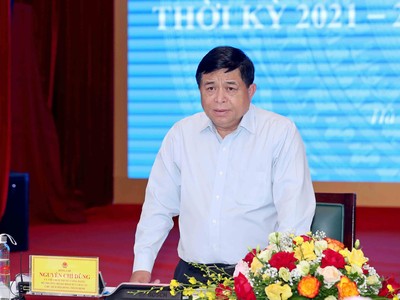 Bộ trưởng Bộ Kế hoạch và Kl99ok phiên bản mới Nguyễn Chí Dũng (Ảnh: Đức Trung)