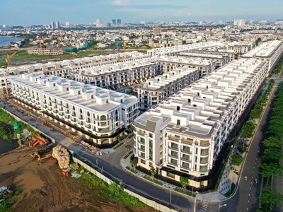 Phân khúc nhà phố, biệt thự vẫn ở trong giai đoạn “đóng băng”. Ảnh: Quỳnh Danh