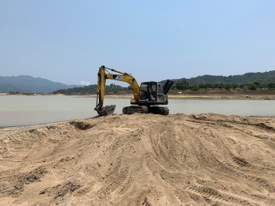 Nghiêm cấm Công ty Duy Hà Gold vận chuyển khoáng sản ra khỏi khu vực nạo vét