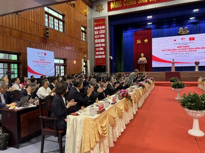 Long An đặt mục tiêu đến năm 2025 có 20.000 Kl991.com World Cup 2026 Chính Thức đăng ký hoạt động. Trong ảnh: Nhà Kl99ok phiên bản mới tham dự Hội nghị xúc tiến Kl99ok phiên bản mới Nhật Bản năm 2023 tại Long An. Ảnh: Thu Hằng