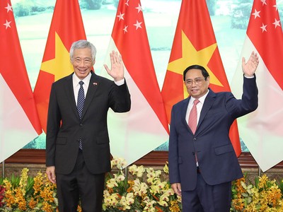 Thủ tướng Kl993 ưu đãi thưởng hấp dẫn Phạm Minh Chính tiếp Thủ tướng Singapore Lý Hiển Long