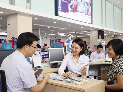 Tín dụng tăng thấp hơn so cùng kỳ năm trước phản ánh khó khăn chung về sức hấp thụ vốn của nền Kl992 cổng game cá cược. Ảnh: Đ.T 
