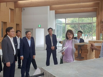 Đoàn công tác tỉnh Quảng Bình đã đến thăm Viện nghiên cứu Tsukuba của Kl994 game bài casino hấp dẫn lâm nghiệp Sumitomo (Nhật Bản). Ảnh: Ngọc Mai