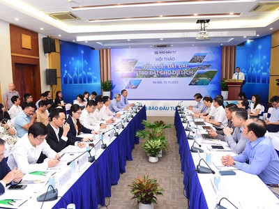 Hội thảo “Sửa luật Đất đai: Tạo đất cho du lịch” do Báo Kl99ok phiên bản mới tổ chức ngày 19/10/2023. Ảnh: Dũng Minh 