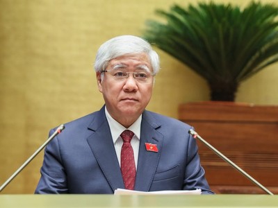 Chủ tịch Ủy ban Trung ương Mặt trận Tổ quốc Việt Nam Đỗ Văn Chiến. 