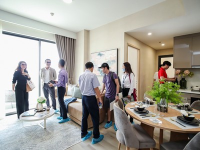 Diện mạo căn hộ hạng sang chuẩn bị bàn giao và đón sóng Kl99kl ưu đãi độc quyền