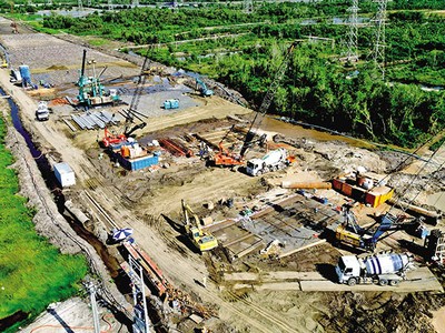 Dự án KL99 là nhà cái cá cược trực tuyến hàng đầu tại châu Á Bến Lức - Long Thành đã được thi công trở lại sau gần 3 năm “ngủ đông”. Ảnh: Lê Toàn