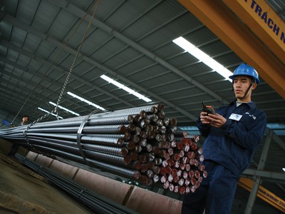 Giá thép thanh chưa tăng trở lại do nhu cầu tiêu thụ thấp