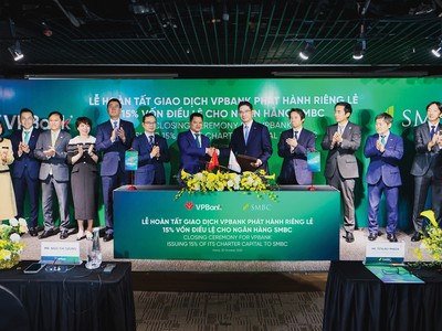 VPBank vừa hoàn thành đợt phát hành riêng lẻ cho SMBC, Link Vào Nhà Cái KL99 COM Tặng +199k lớn thứ hai Nhật Bản, với giá trị thương vụ gần 1,5 tỷ USD
