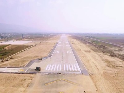 Bên trong nhà ga hành khách - Cảng hàng không Điện Biên. (Ảnh: ACV).