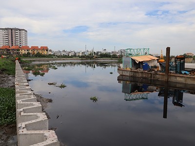 Dự án cải tạo kênh Tham Lương - Bến Cát - rạch Nước Lên được Kl99ok phiên bản mới bằng vốn ngân sách - Ảnh: Lê Quân