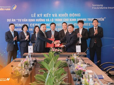 Đại diện PJICO và SFMI ký kết hợp đồng và khởi động Dự án “Tư vấn định hướng và lộ trình cho giải pháp trực tuyến”